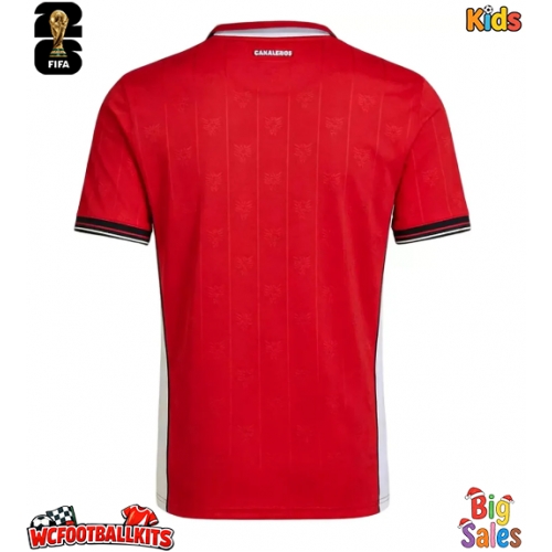 Panama Replica Home Stadium Kit for Kids World Cup 2026 Short Sleeve (+ pants)